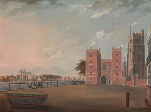 Palazzo Lambeth da ovest